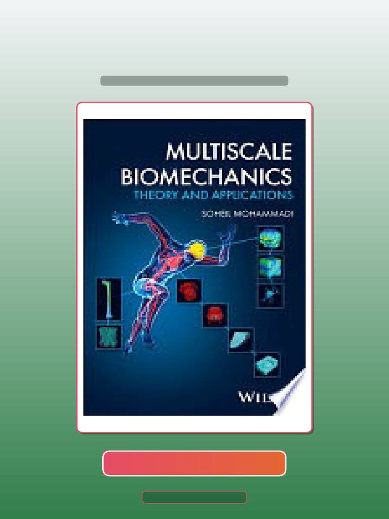 Multiscale Biomechanics Theory and Applications 1st Edition Soheil ...