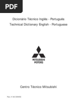 66178333 Dicionario Tecnico Ingles Portugues Mitsubishi