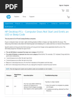HP PC Hardware Diagnostics Guide | PDF | Usb Flash Drive | Microsoft ...