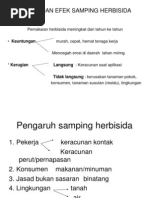 Download Residu Dan Efek Samping Herbisida by - SN96642911 doc pdf