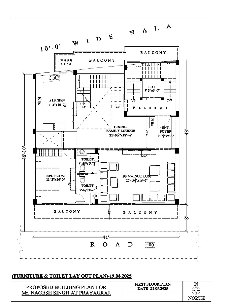 22.09.2025 - Rev - First Floor Plan | PDF