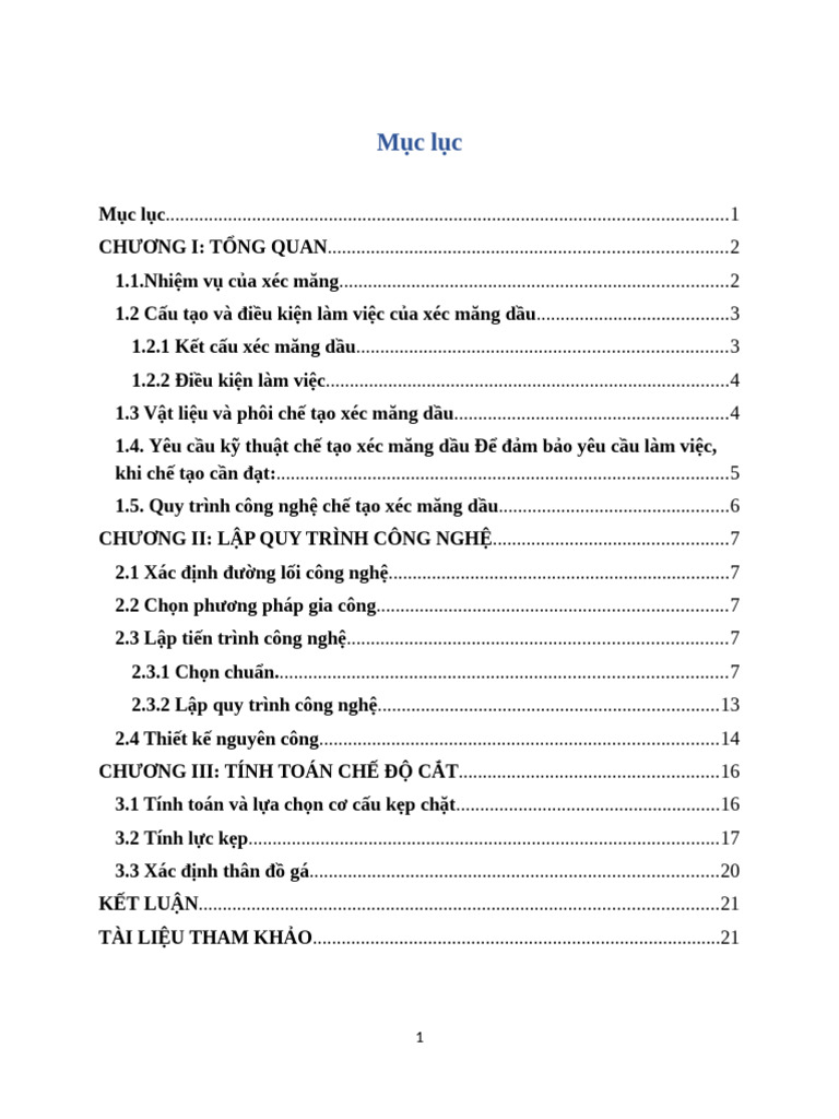 Che Tao Dong Co CHƯƠNG I | PDF