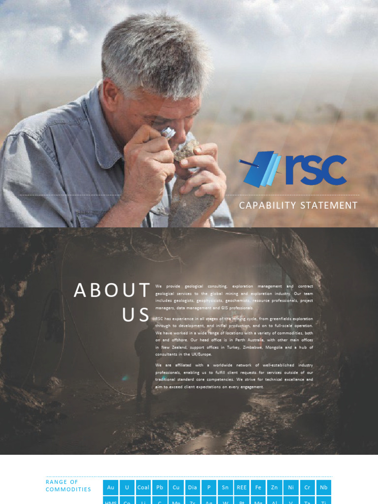Global Geological Consulting Services | PDF | Unmanned Aerial Vehicle ...