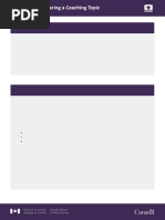 Coaching Session Note Template | PDF