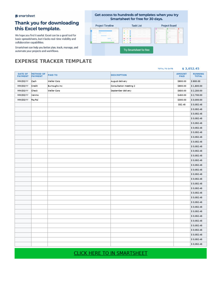 IC Expense Tracker 11656 | PDF