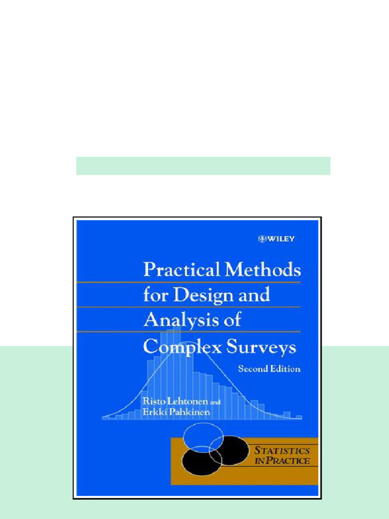 Practical Methods For Design And Analysis Of Complex Surveys Second ...