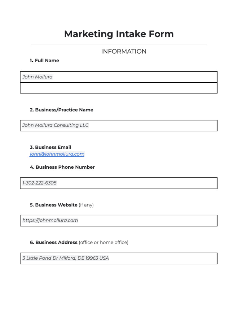 John Mollura On Boarding Form | PDF | Motivation | Motivational