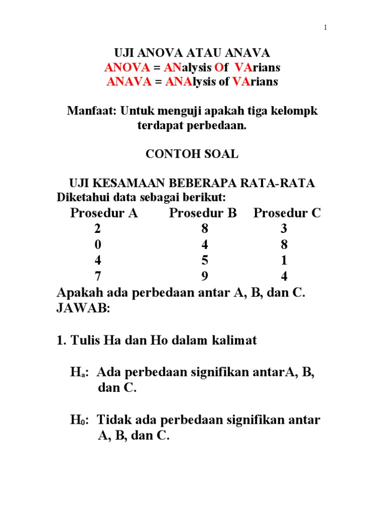 71428354 Uji Anova Atau Anava