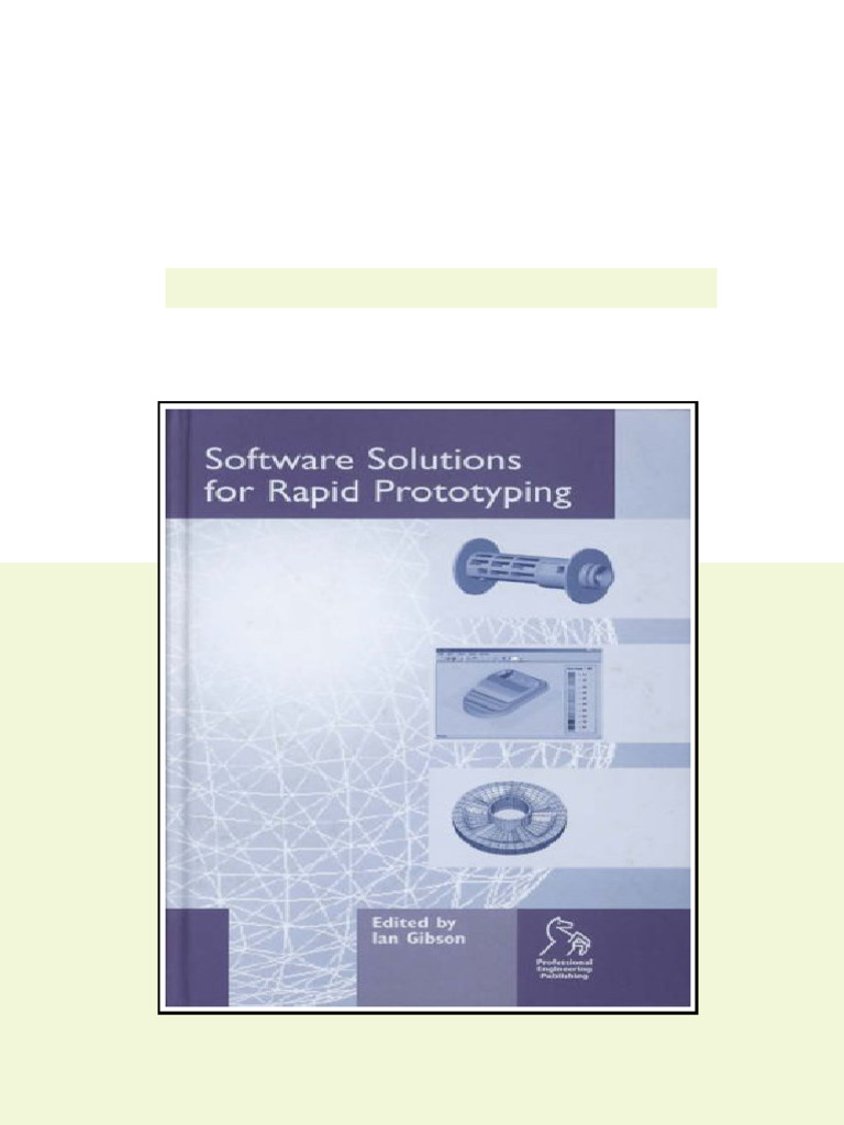 (Ebook) Software Solutions for Rapid Prototyping by Ian Gibson ISBN ...
