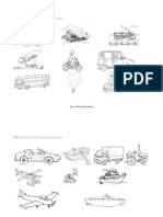 Colorea Medios de Transportes