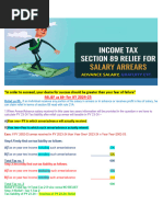 Relief Calculation under Sections 89 & 89A | PDF | Taxes | Pension
