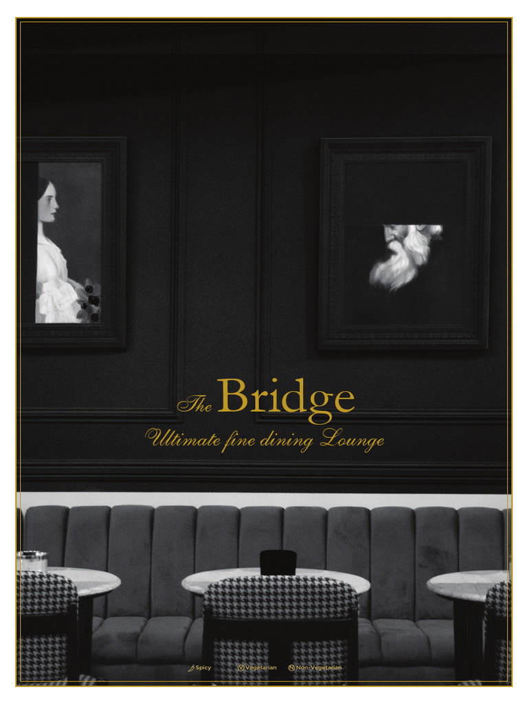The Bridge Menu - Sep, 22 | PDF | Curry | Foods