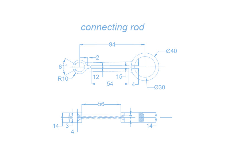Connectiing Rod-Model | PDF