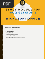 MS Word: Essential Features & Guide | PDF | Microsoft Word ...
