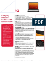 Compaq Presario Cq50 111br Notebook Pc