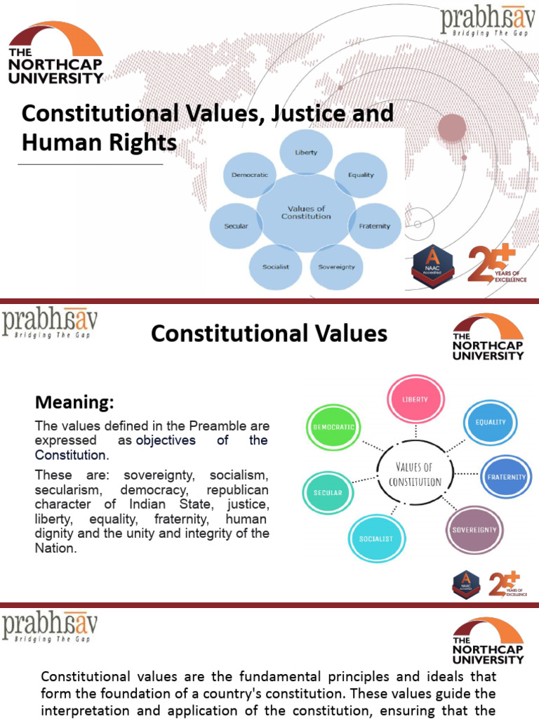 Constitutional Values and Human Rights | PDF | Social Equality | Justice