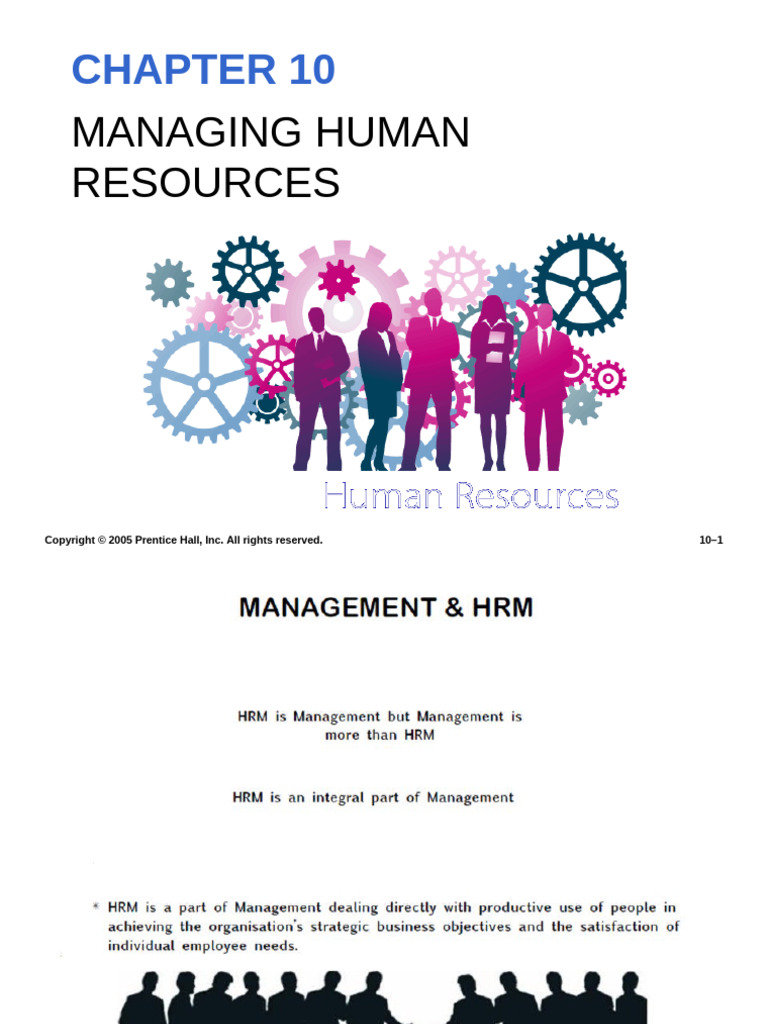 Managing Human Resources | PDF | Human Resource Management | Recruitment