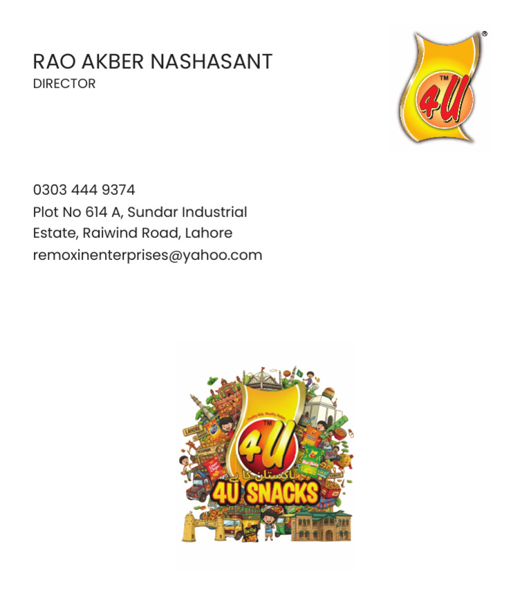 Rao Akber Visiting Card | PDF