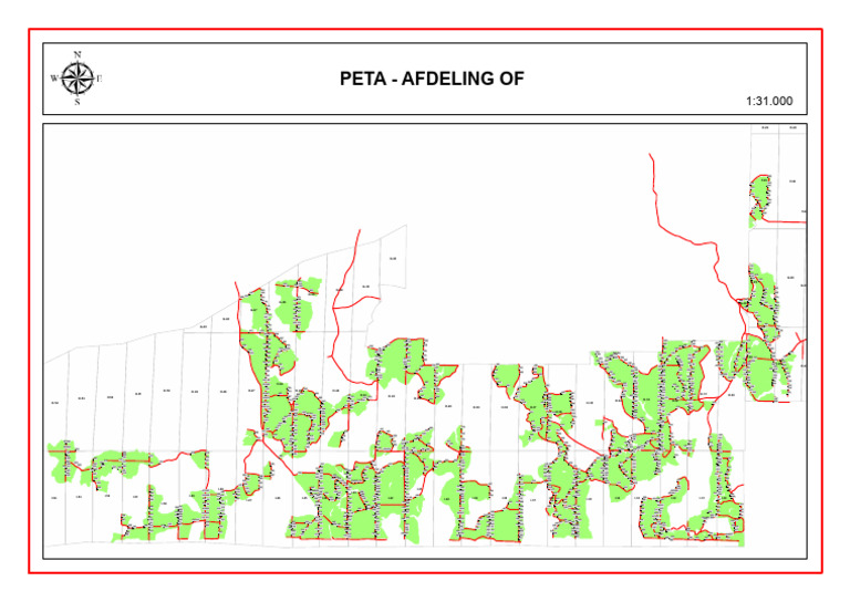 Peta TPH Afdeling of - Rev | PDF