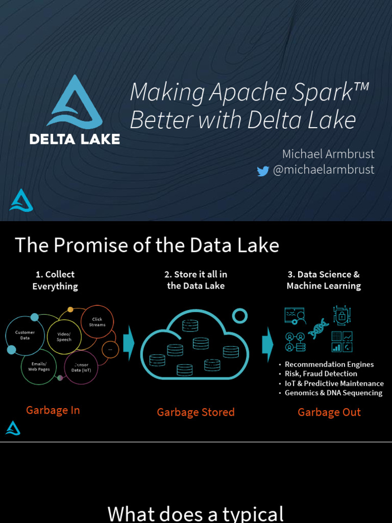 Making Apache Spark Better With Delta Lake | PDF | Computer File ...