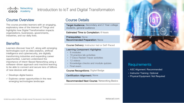 IoT and Digital Transformation Course | PDF | Internet Of Things ...