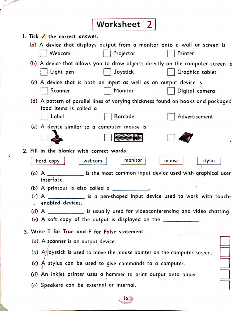 Worksheet 2 | PDF