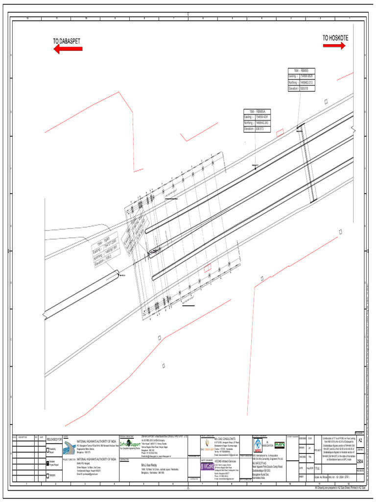 FOB Construction Coordinates and Layout | PDF