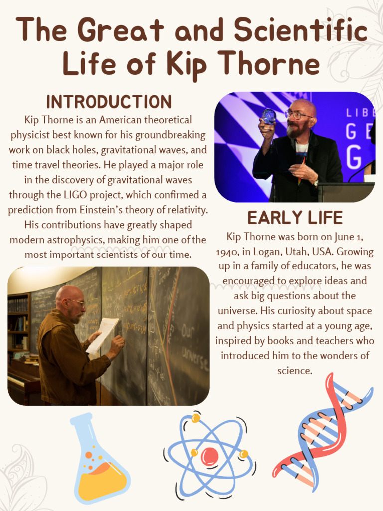 8B EVAN - The Great and Scientific Life of Kip Thorne | PDF ...
