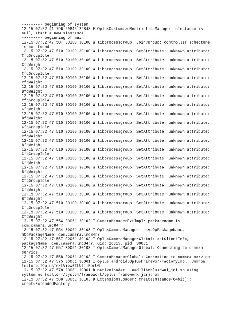 Log Cat 1765765967451 | PDF | Computing | Operating System Technology
