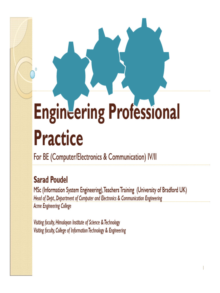 Engineering Professional Practice in Nepal | PDF | Negligence | Tort