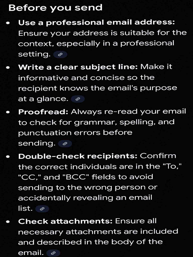 Essential Email Etiquette Tips | PDF
