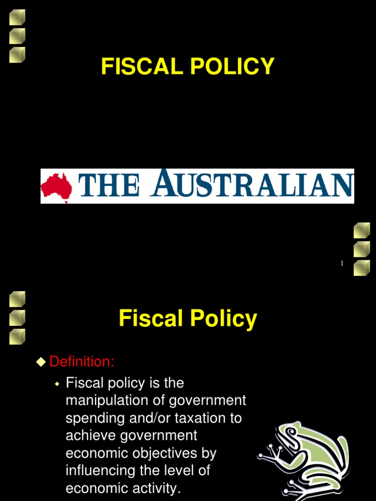 Fiscal Policy Fiscal Policy Business Cycle