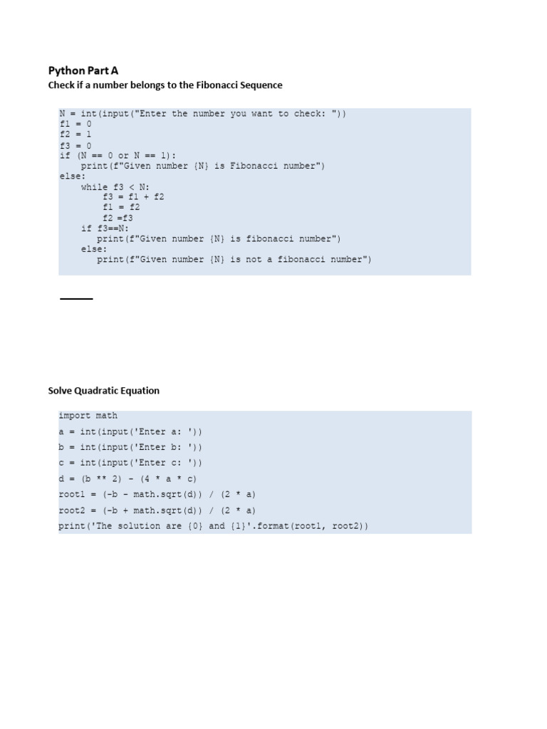 Python Programs for Math and Search Tasks | PDF | Programming Paradigms ...
