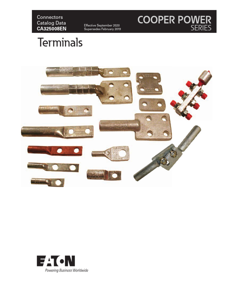 Terminals-Catalog-Ca325008en Cabinet DBD | PDF