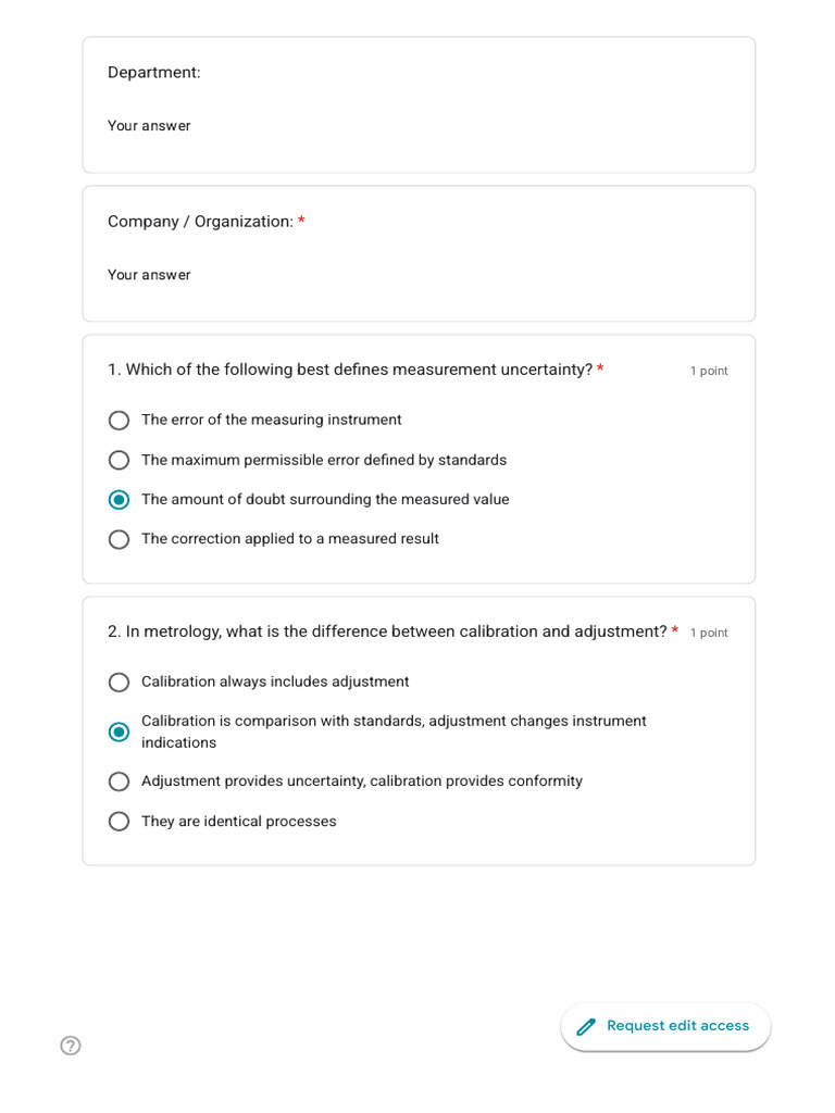 Calibration and Measurement Uncertainty Guide | PDF | Calibration ...