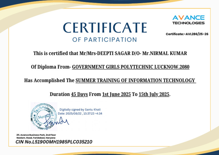 Blue and Yellow Minimalist Employee of The Month Certificate - 20251215 ...
