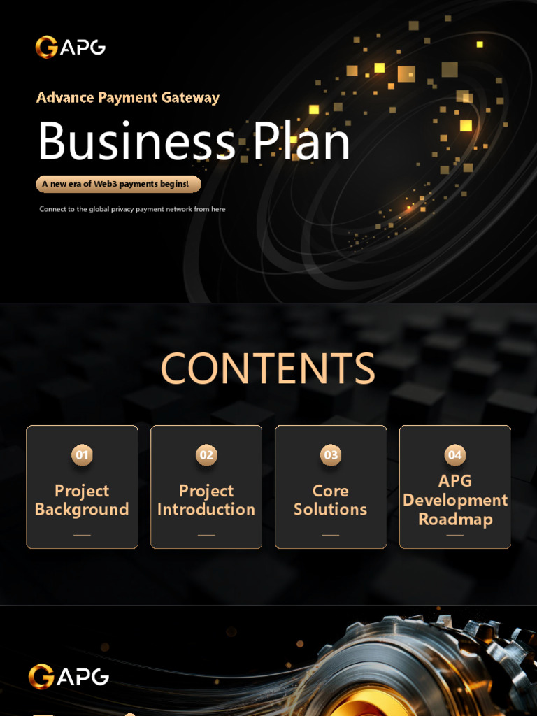 APG Business Plan-En 1.5 | PDF | Cryptocurrency | Privacy