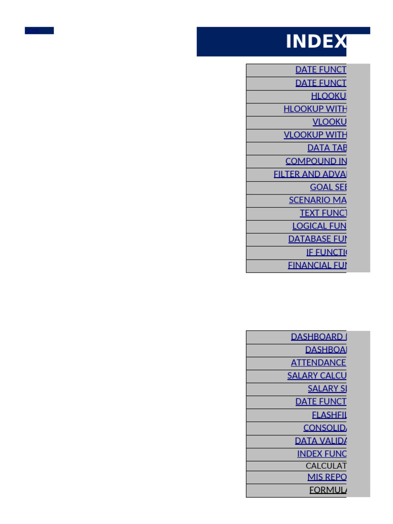 Excel Functions and Data Analysis Guide | PDF | Interest | Present Value