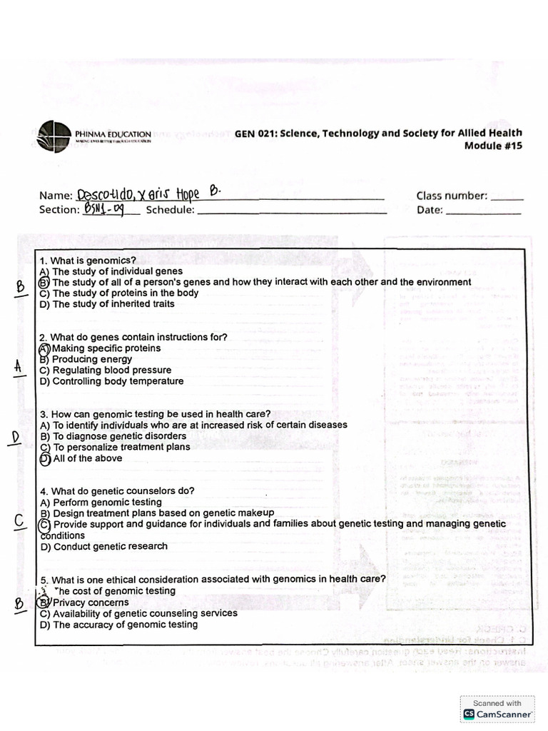 Gen 003 - Module#15 | PDF