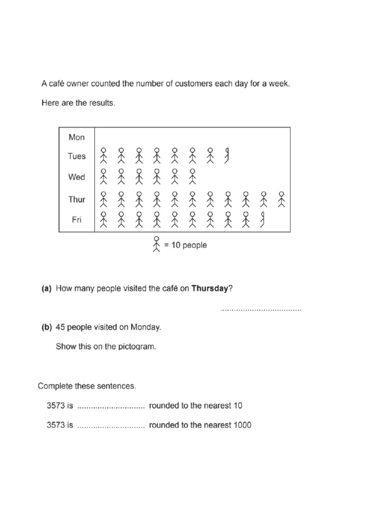 Math Test 4 Y4 | PDF