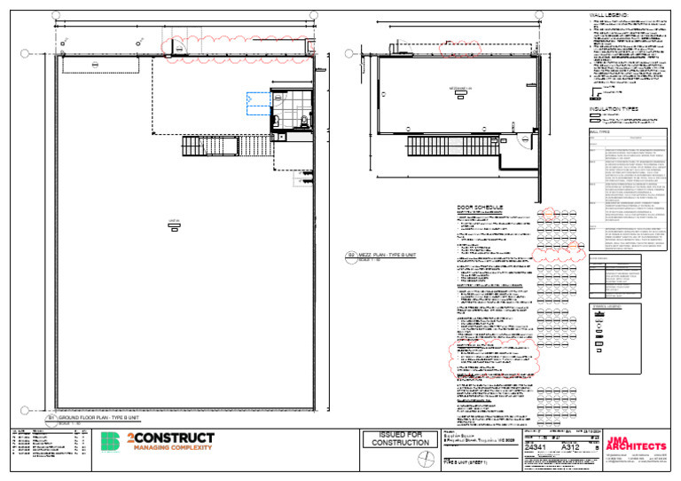 Ground Floor Plan - Type B Unit | PDF | Wall | Drywall