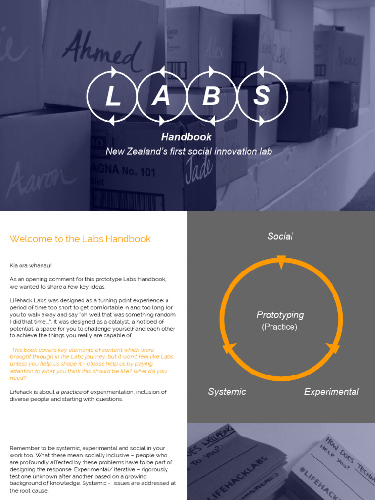 Lifehack Labs Handbook for Social Innovation | PDF | Lean Startup