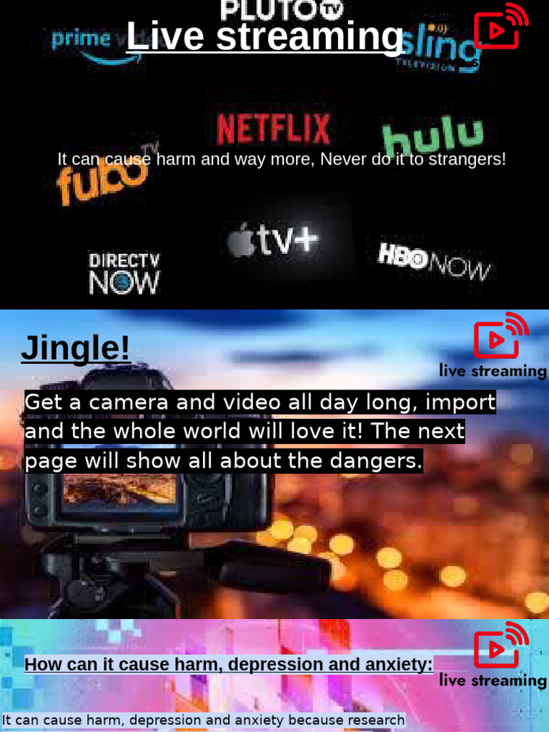 Dangers of Live Streaming Explained | PDF