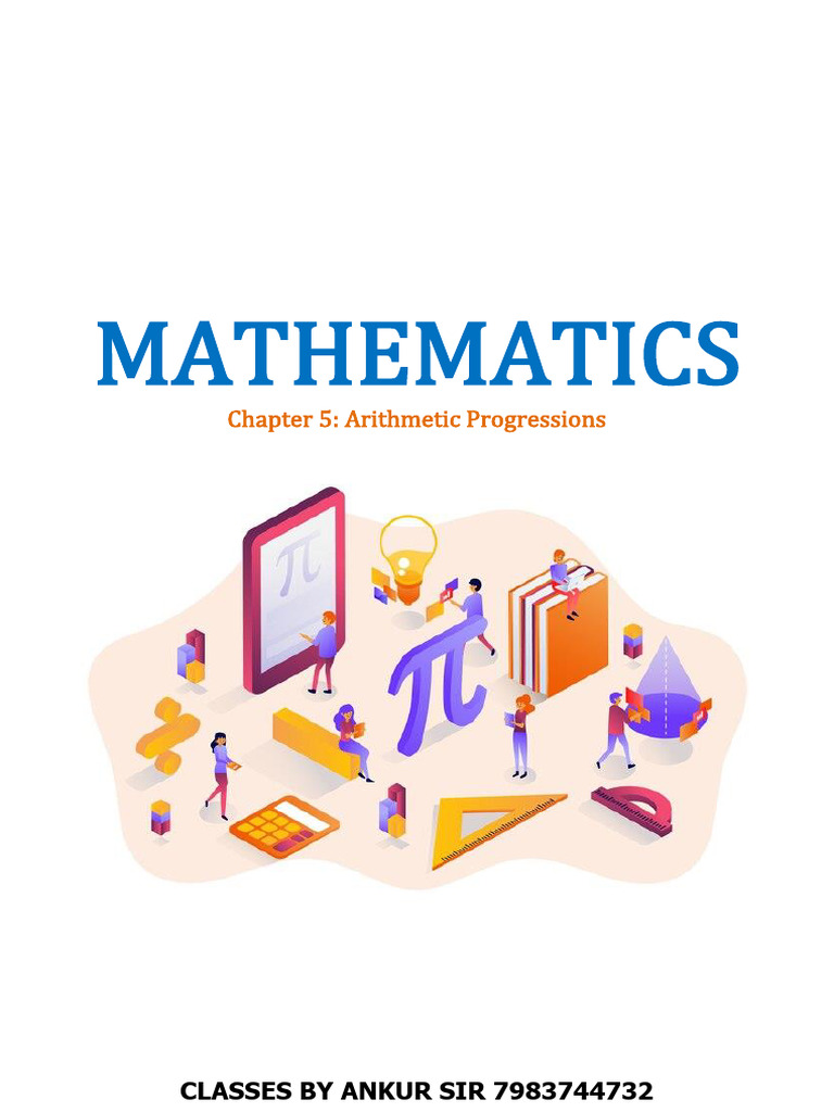 Chapter - 5 Arithmetic - Progression | PDF | Sequence | Numbers