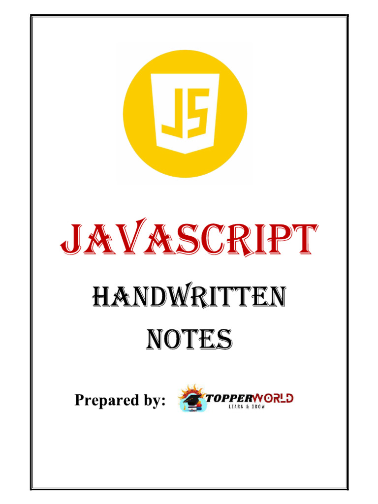 Handwritten Notes | PDF