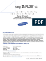 ATT SGH-i997 Infuse 4G Spanish User Manual