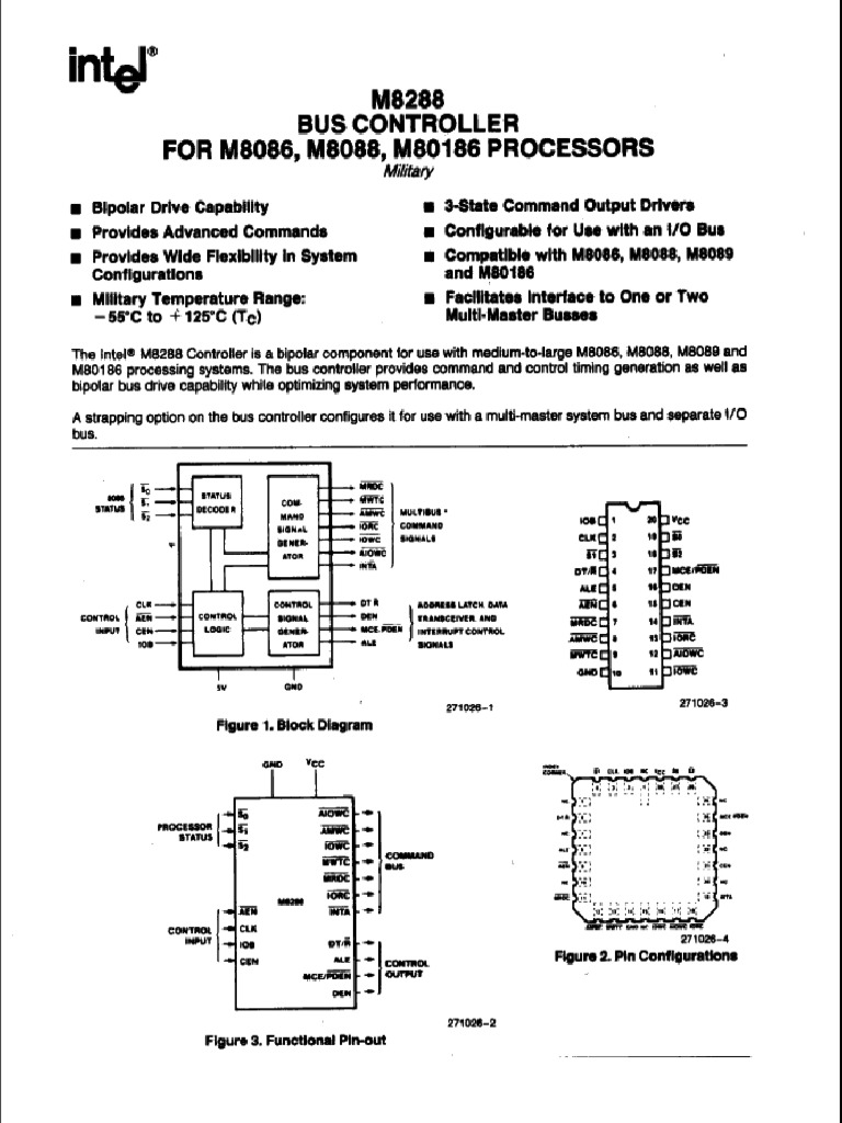 p8288 Intel | PDF