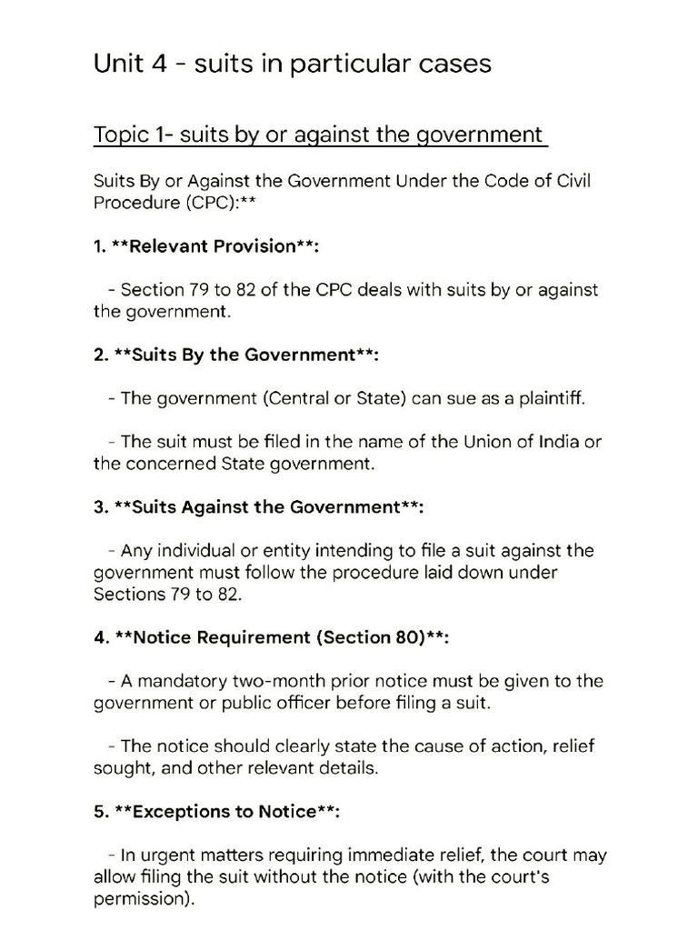 CPC Unit 4 | PDF