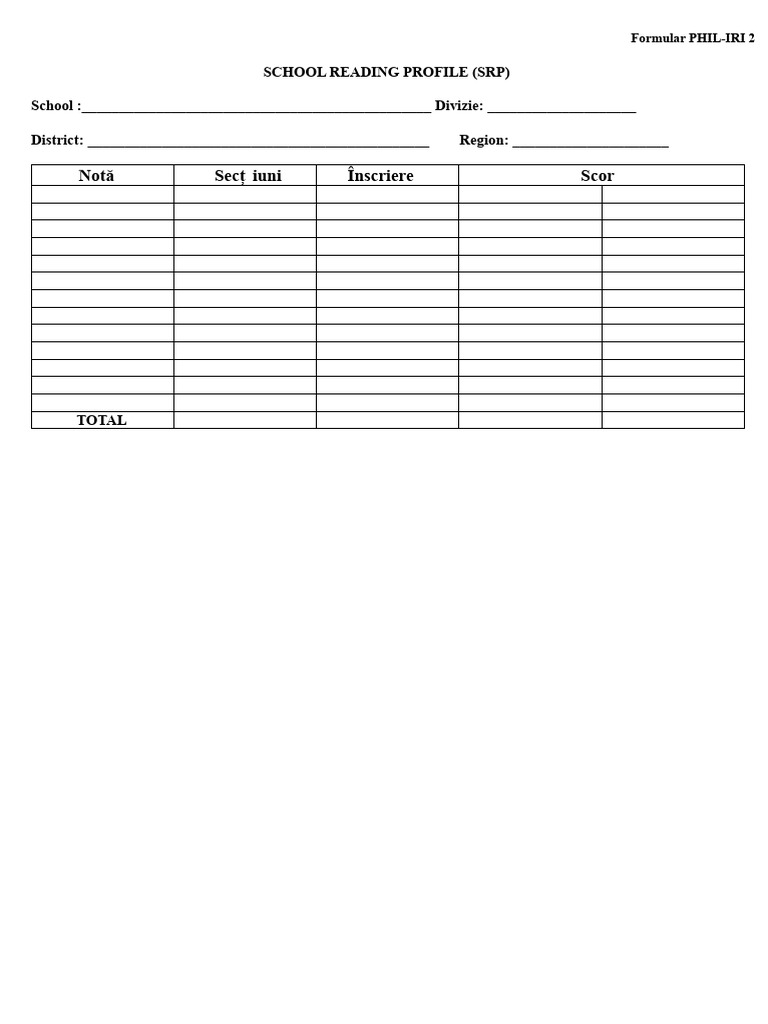Formular Phil Iri Pentru GST | PDF