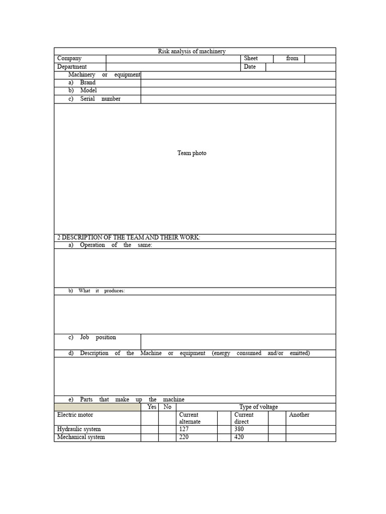 Machinery Risk Analysis Guide | PDF | Machines | Risk